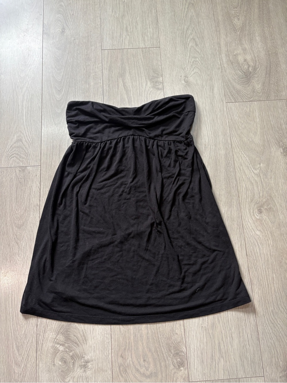 Merona Black Strapless Tube Dress